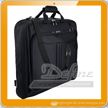 Foldable Garment Bag With Adjustable Organizer Pockets